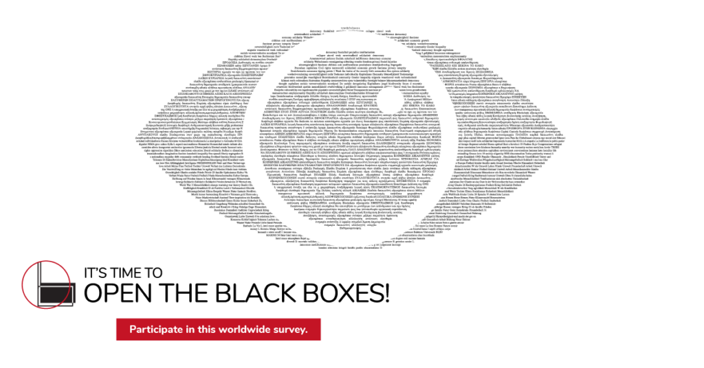 Open Call It’s time to open the black boxes! Germany IT'S TIME TO